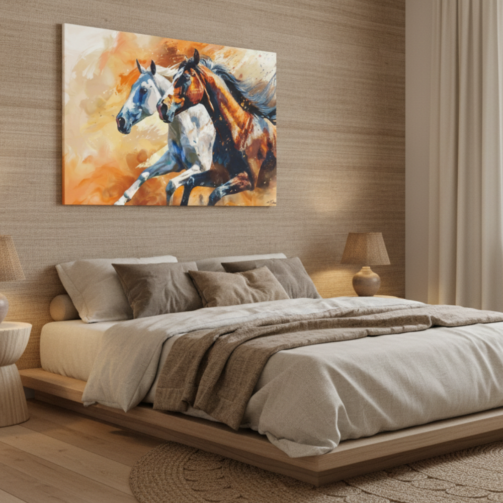 Vibrant Essence of the Primal Horse #20