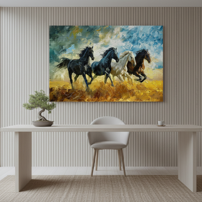 Vibrant Essence of the Primal Horse #10