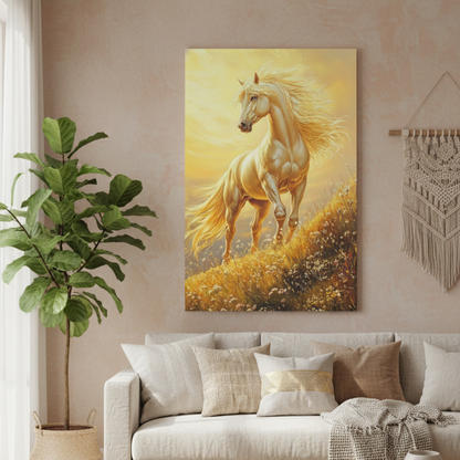 Vibrant Essence of the Primal Horse #17
