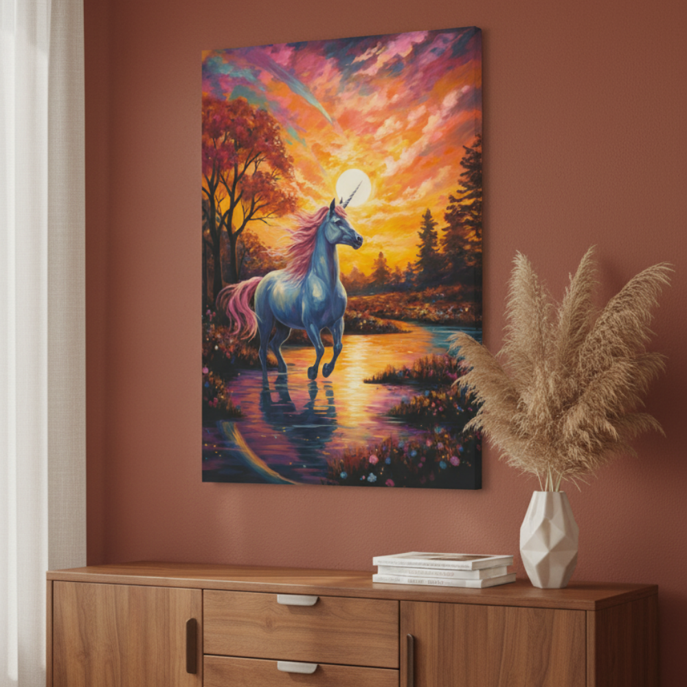 Vibrant Essence of the Primal Horse #12