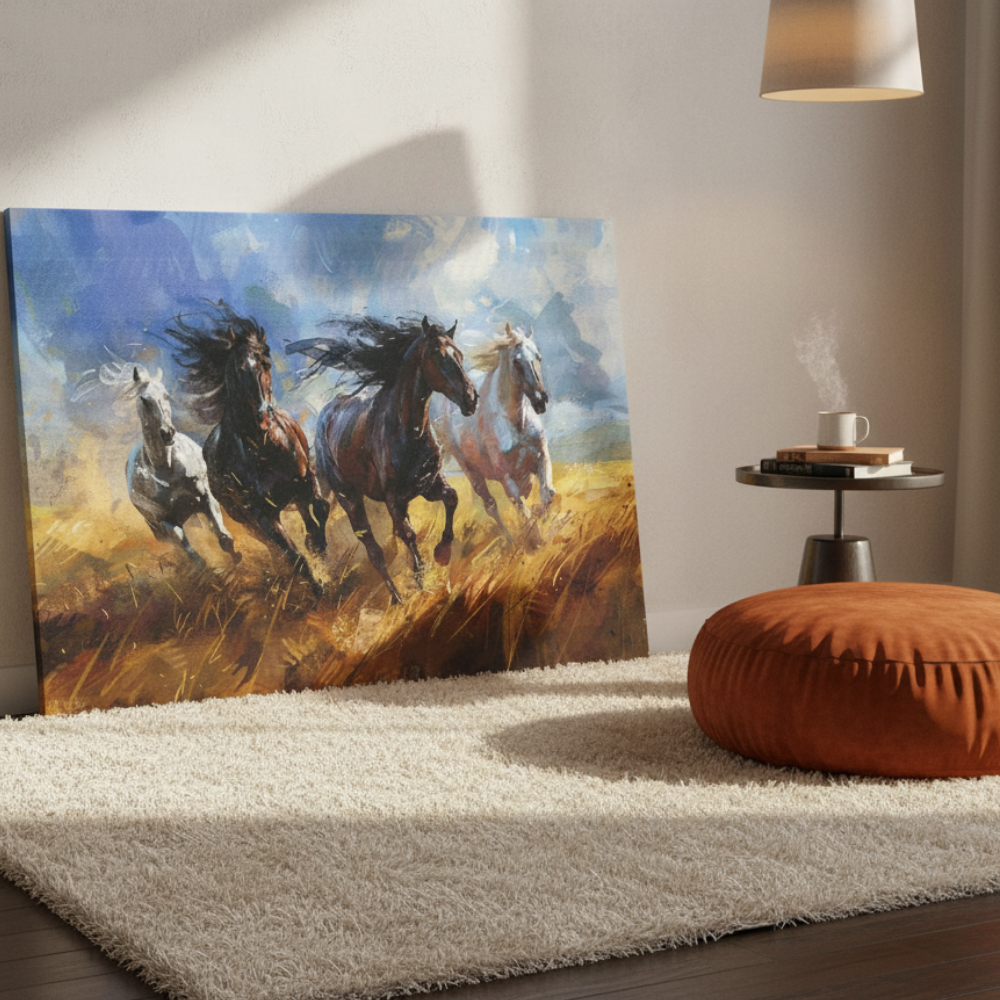 Vibrant Essence of the Primal Horse #03