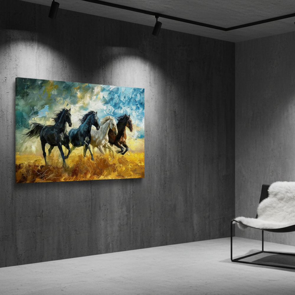 Vibrant Essence of the Primal Horse #10