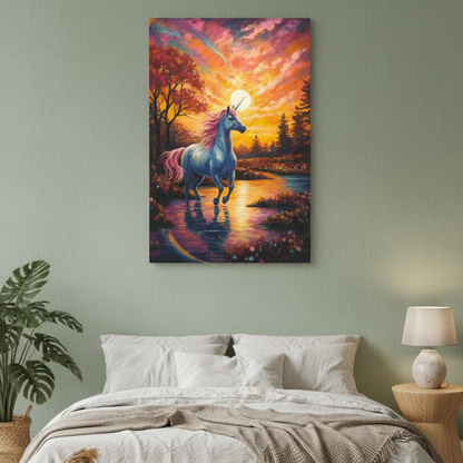 Vibrant Essence of the Primal Horse #12