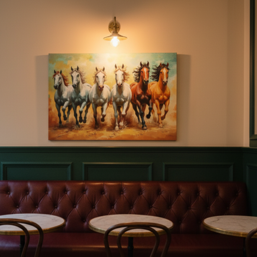 Vibrant Essence of the Primal Horse #21