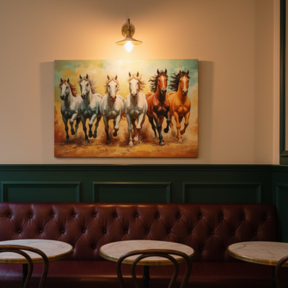 Vibrant Essence of the Primal Horse #21