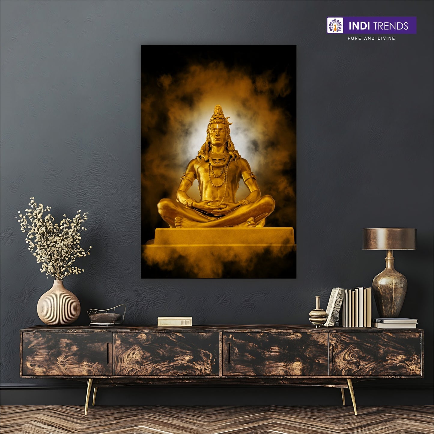 Lord Shiva Canvas Wall Art – Standard Print