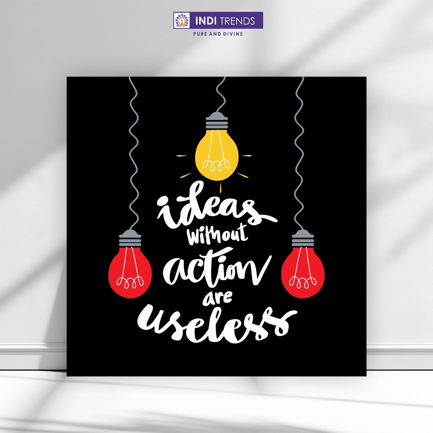 Creativ Thoughts Canvas Wall Art – Standard Print