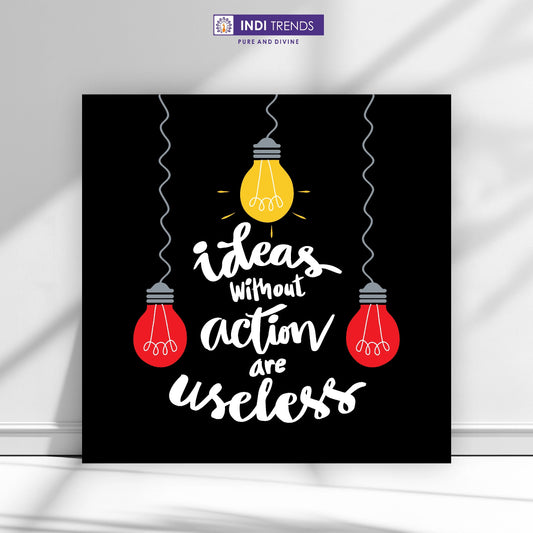 Creativ Thoughts Canvas Wall Art – Standard Print