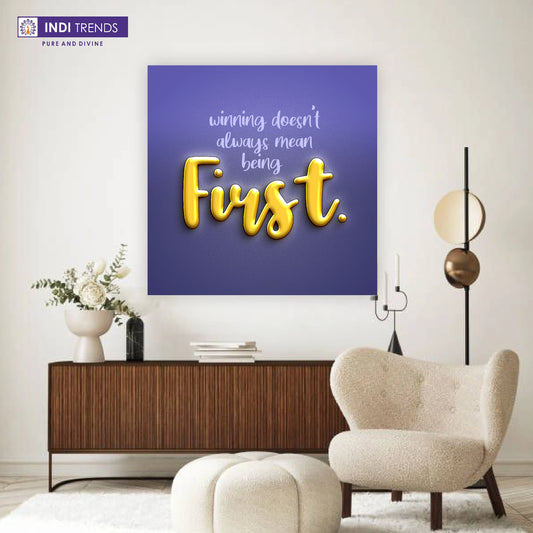 Creativ Thoughts Canvas Wall Art – Standard Print