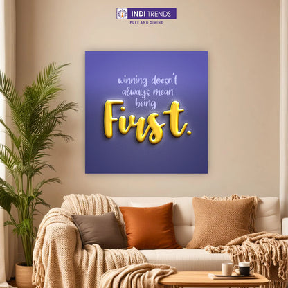 Creativ Thoughts Canvas Wall Art – Standard Print