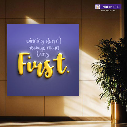 Creativ Thoughts Canvas Wall Art – Standard Print