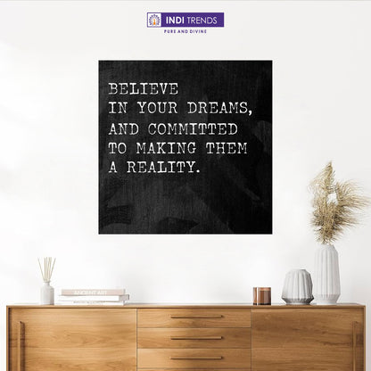 Creativ Thoughts Canvas Wall Art – Standard Print