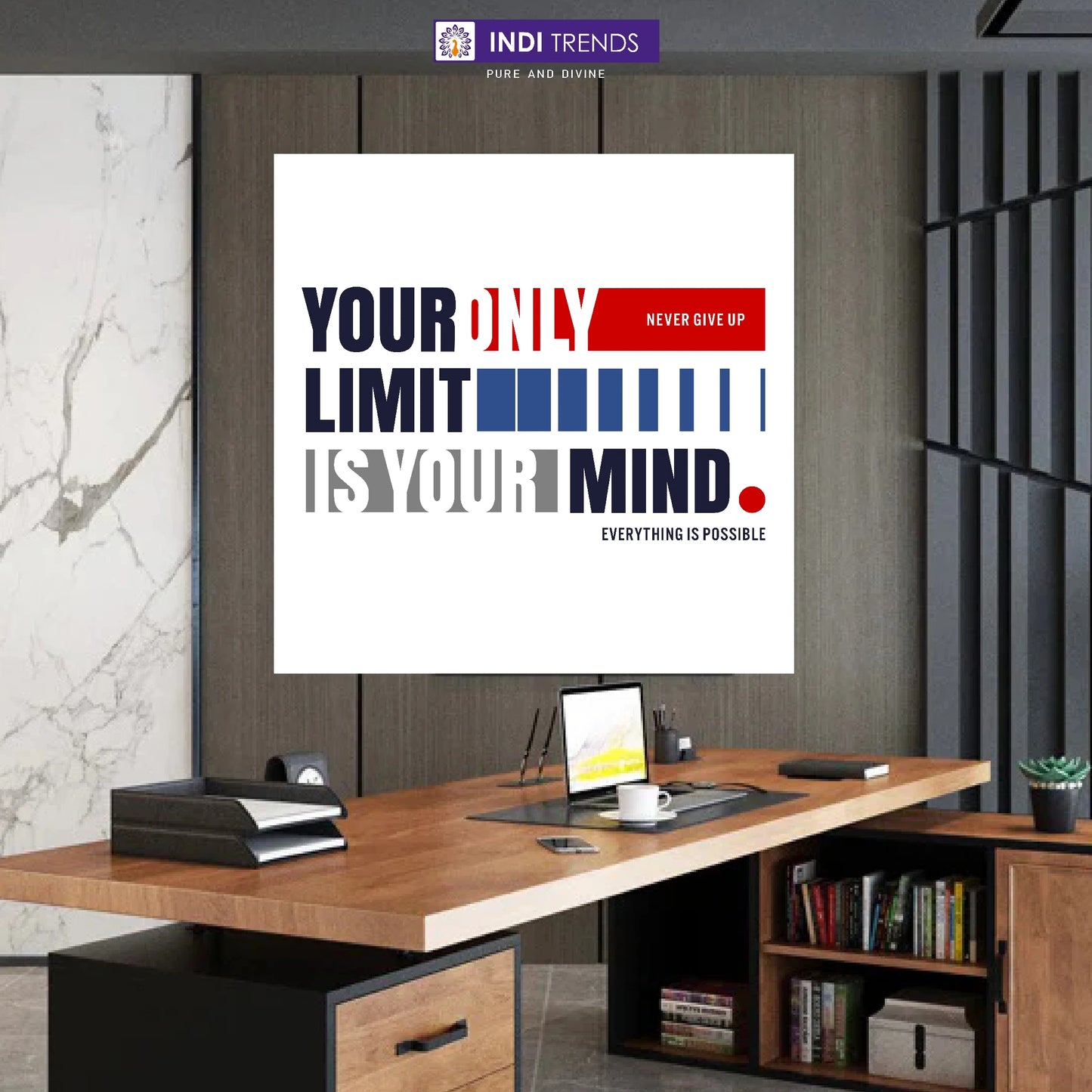Creativ Thoughts Canvas Wall Art – Standard Print