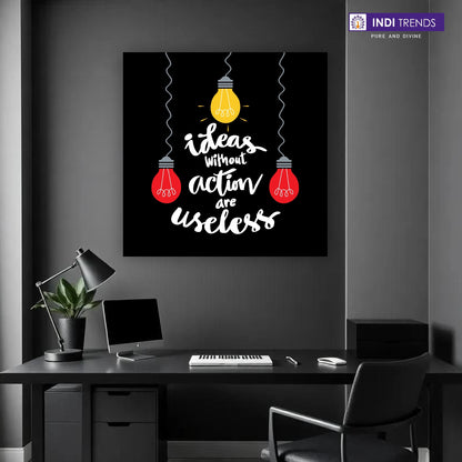 Creativ Thoughts Canvas Wall Art – Standard Print