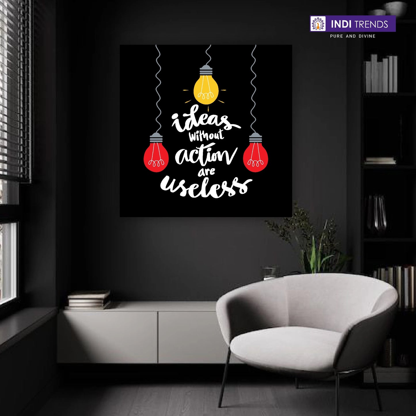 Creativ Thoughts Canvas Wall Art – Standard Print