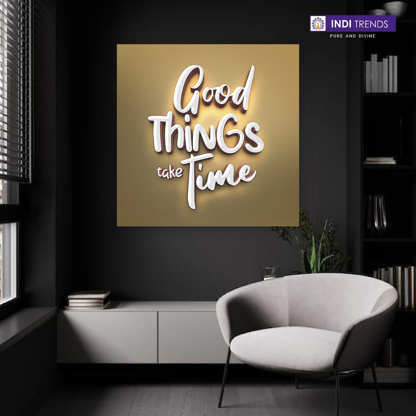 Creativ Thoughts Canvas Wall Art – Standard Print