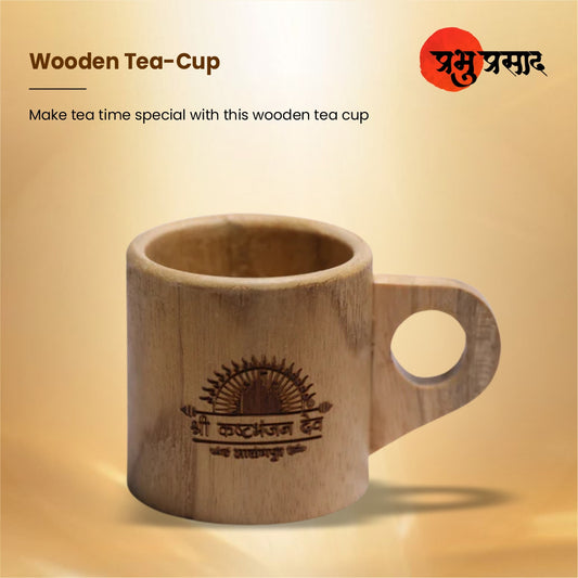 Wooden Tea Cup -(1 pice)