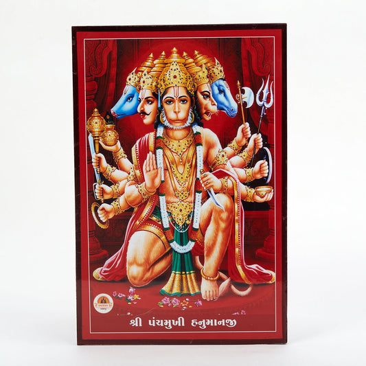 PANCHMUKHI HANUMANJI PHOTO - Salangpur Store